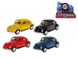 Obrázek z Auto Classical Beetle 1:32 13cm kov, zpětný chod 4dr (12) 